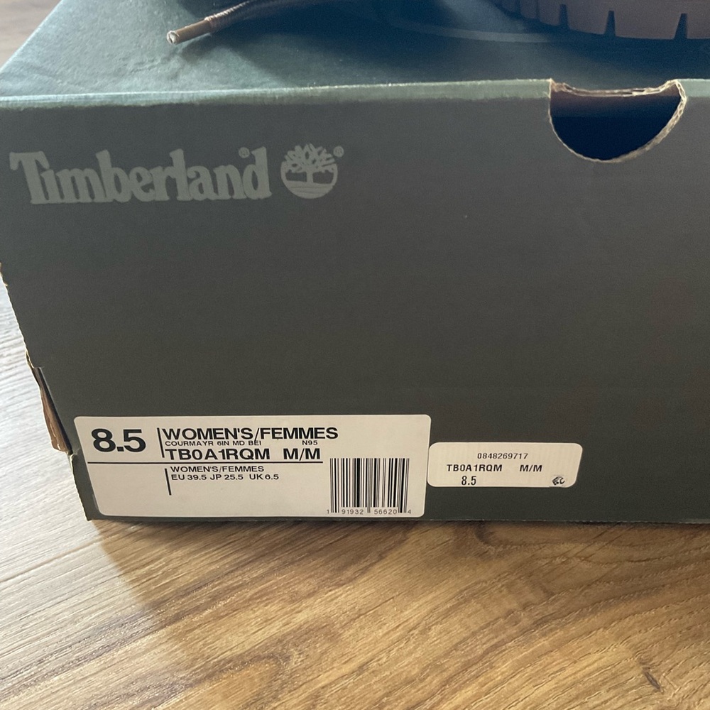 Timberland Women's Courmayr Lace-Up Blush Boots Sz 8.5M - Picture 5 of 9